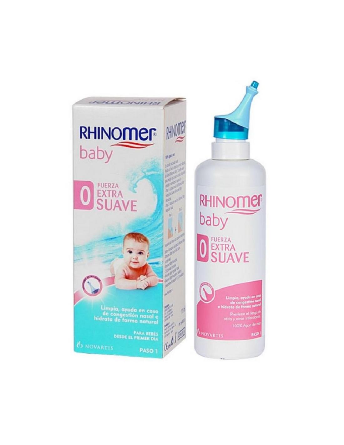 Rhinomer Baby Limpieza Nasal F-0 Extra Suave Esteril 1 Nebu - Comprar en  Farmacia Reina